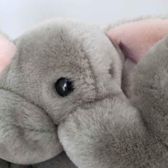Vintage 1985 Fun Farm By DAKIN - Large Plush Elephant Stuffed Animal - Picture 8 of 9